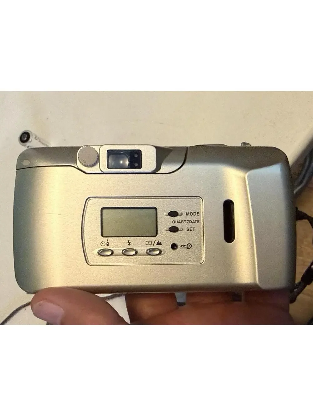 Olympus Stylus Zoom 105 35mm Point & Shoot Film Camera W/case, Battery, Working